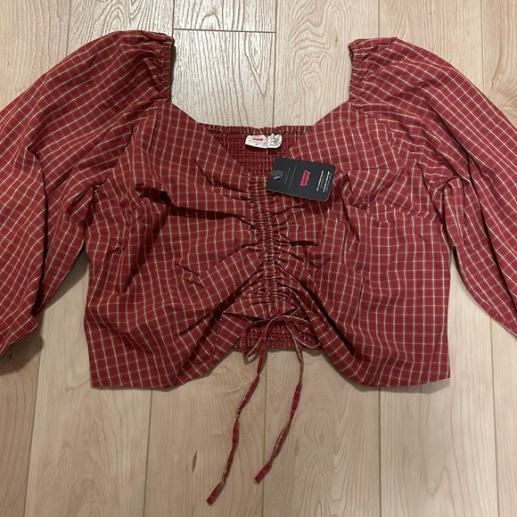 Levi’s The Finn Statement Blouse, sz 2X - Picture 3 of 15